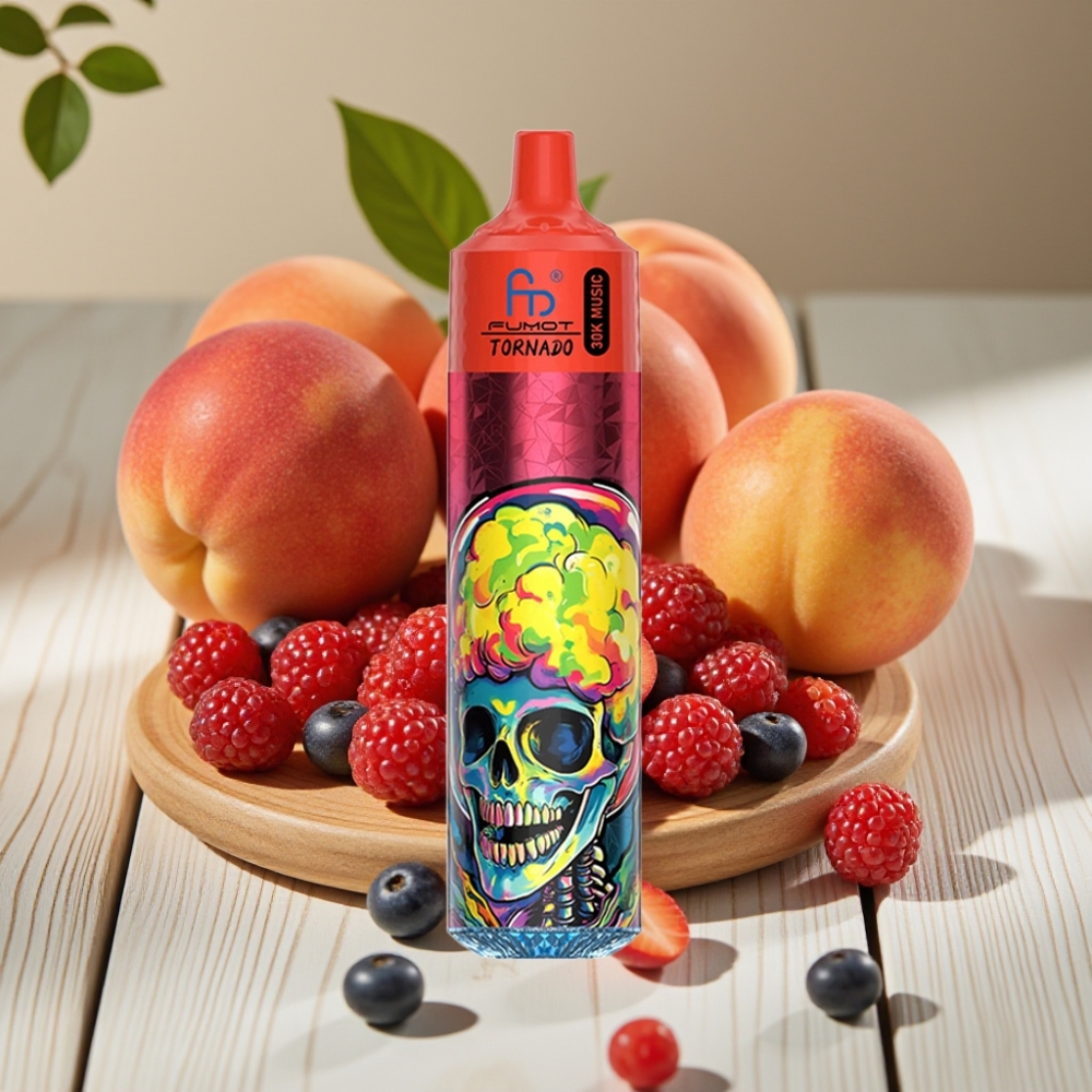 Fumot Randm Tornado 30000 Puffs vape distributor Greece Ακτινίδιο-Μούρο 30mL 5%