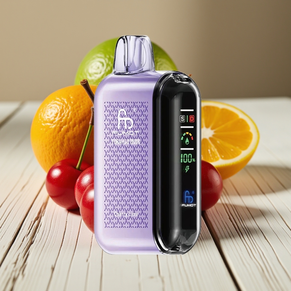 Fumot Tornado 20000 Puffs Απορριπτέο Vape Κερασόλεμο και 850mAh