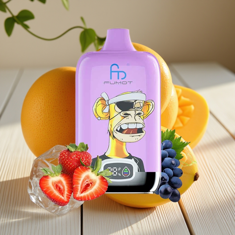 Fumot Tornado Digital Box 12000 Puffs vape distributor Greece Αναψυκτικό Μάνγο