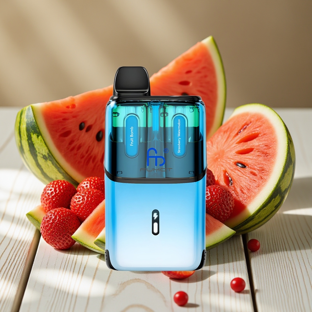 Fumot Ultra T32000 Disposable Vape Φρουτοβόμβα - Φράουλα Καρπούζι 32000 πνεύματα