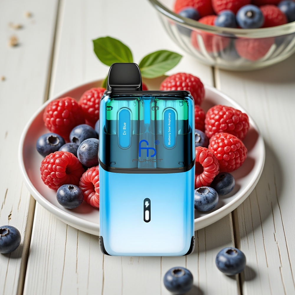 Fumot Ultra T32000 Disposable Vape Dr Blue - Μπλε Βατόμουρο Ξινή Σμέουρα 24ml