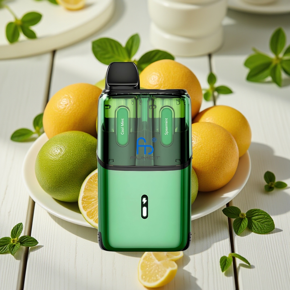 Fumot Ultra T32000 Εφημερίδα Vape Δροσερή Μέντα - Σπέαρμιντ 32000 Puffs 800mAh