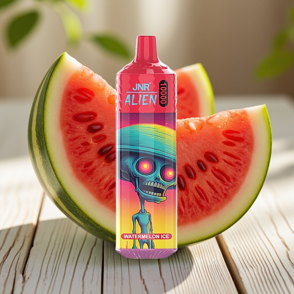 JNR Alien 10000 Puffs Αφυδατωμένη Καρπούζι Πάγος με 850mAh και Type-C