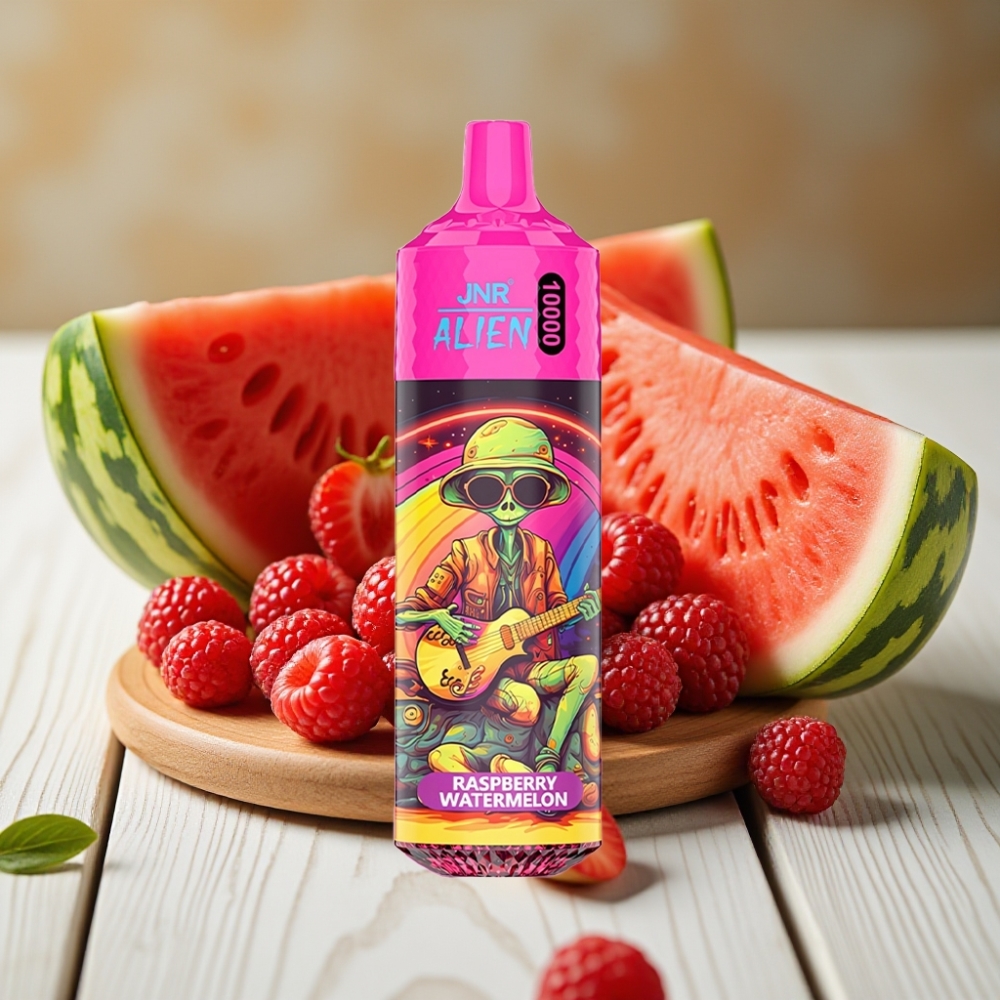 JNR Alien 10000 Puffs vape distributor Greece Αναψυκτικό Σκούρο Καρπούζι