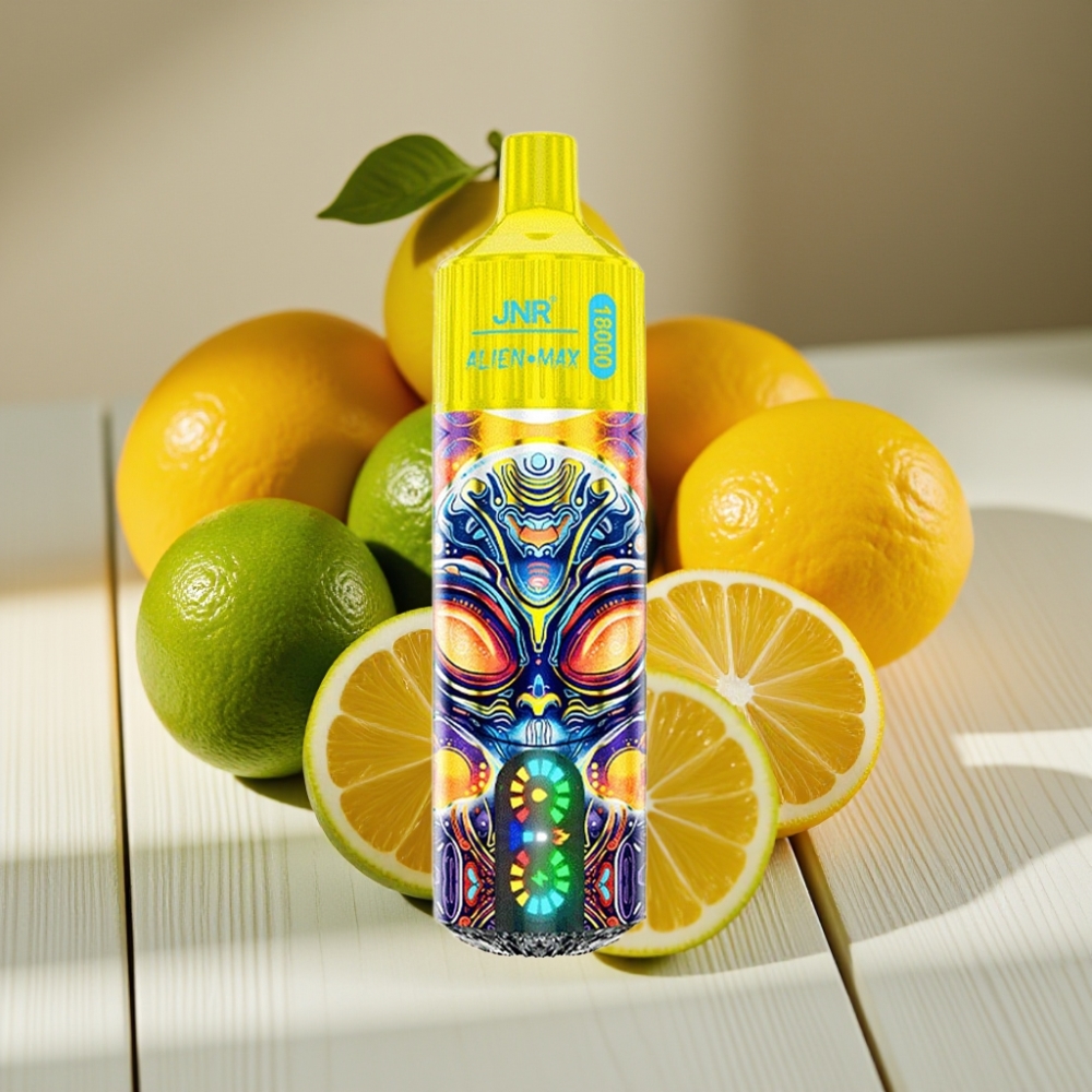 JNR Alien Max 18000 Puffs Απαράλλακτο Disposable Vape Λεμόνι & Λαϊμή