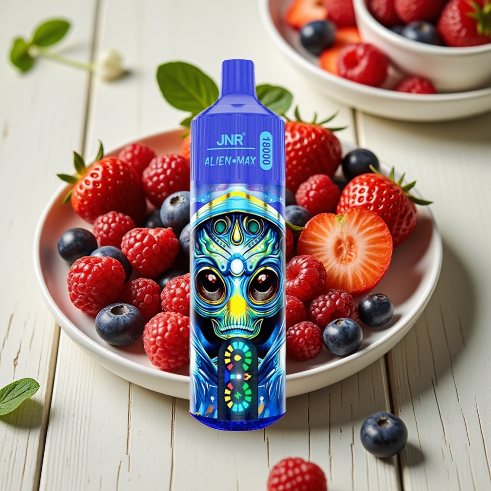 JNR Alien Max 18000 Puffs Αναψυκτικό Μικτά Μούρα με Dual Mesh Coil & 850mAh