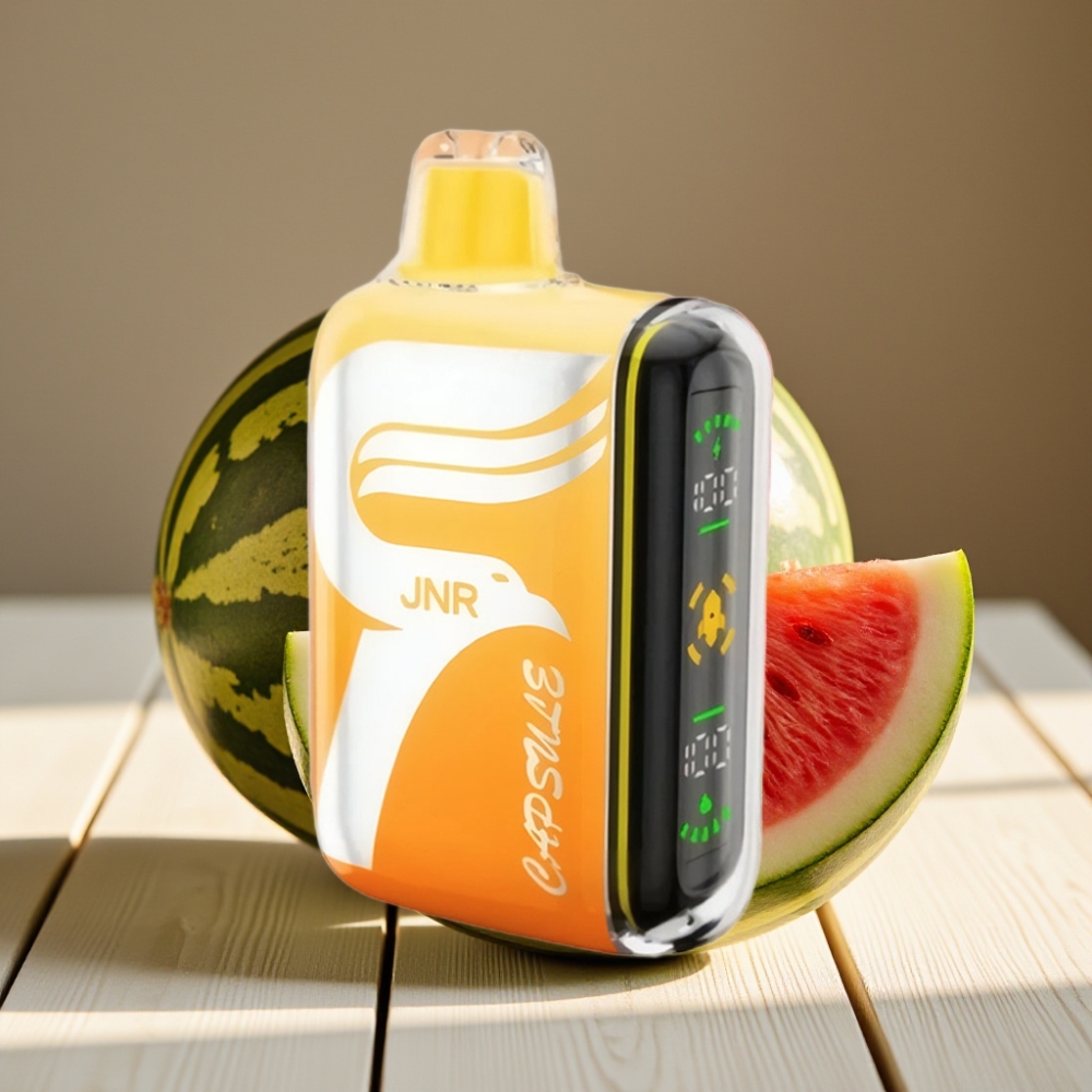 JNR Capsule 15000 Puffs Αφήστε Διπλό Πλέγμα Coil Καρπούζι Irchee