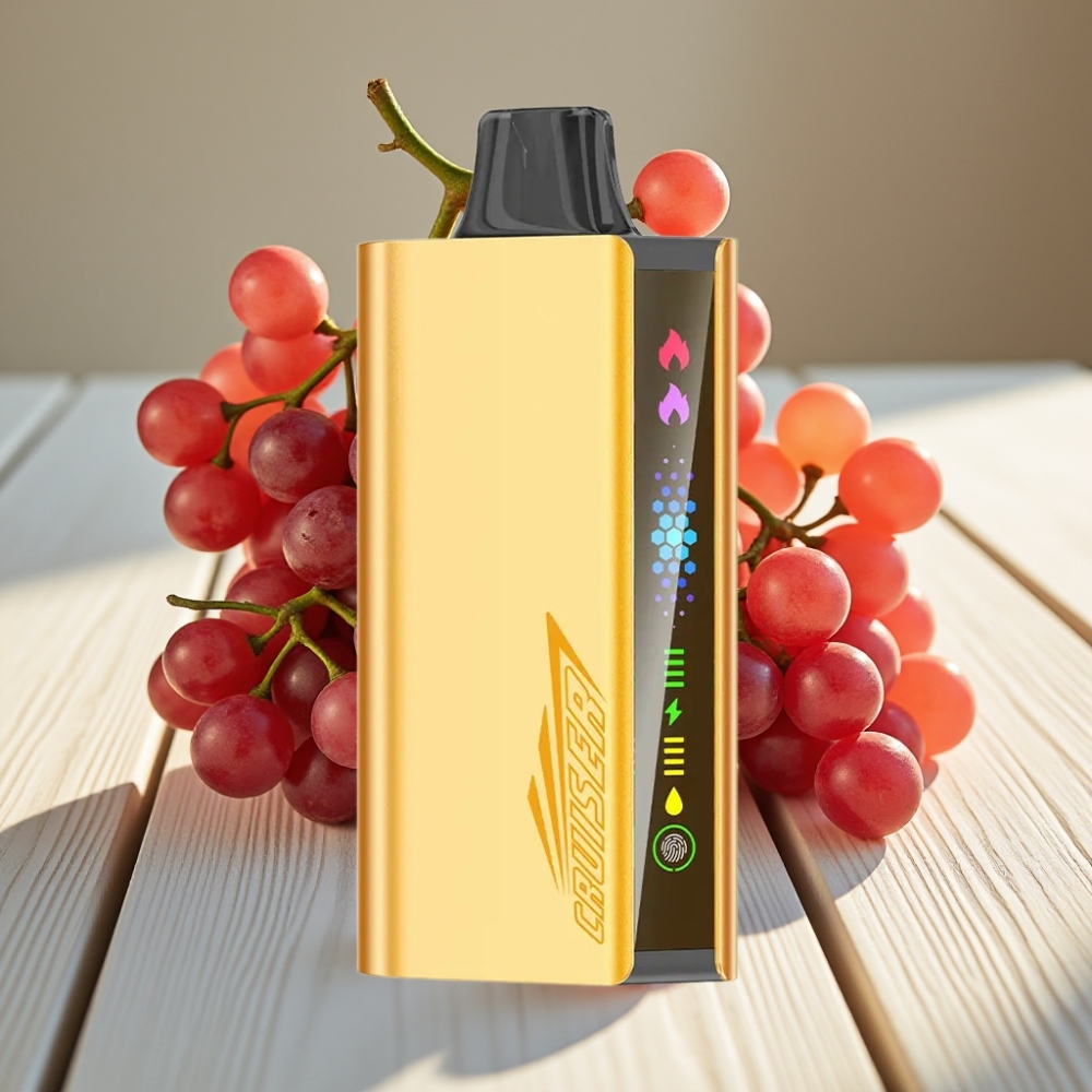 JNR Cruiser 12000 Puffs No-Charge Disposable Vape Σταφυλόπαγο