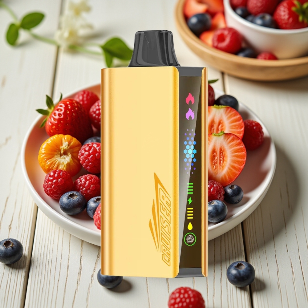 JNR Cruiser 12000 Puffs No-Charge Disposable Vape Μικτή Μούρο