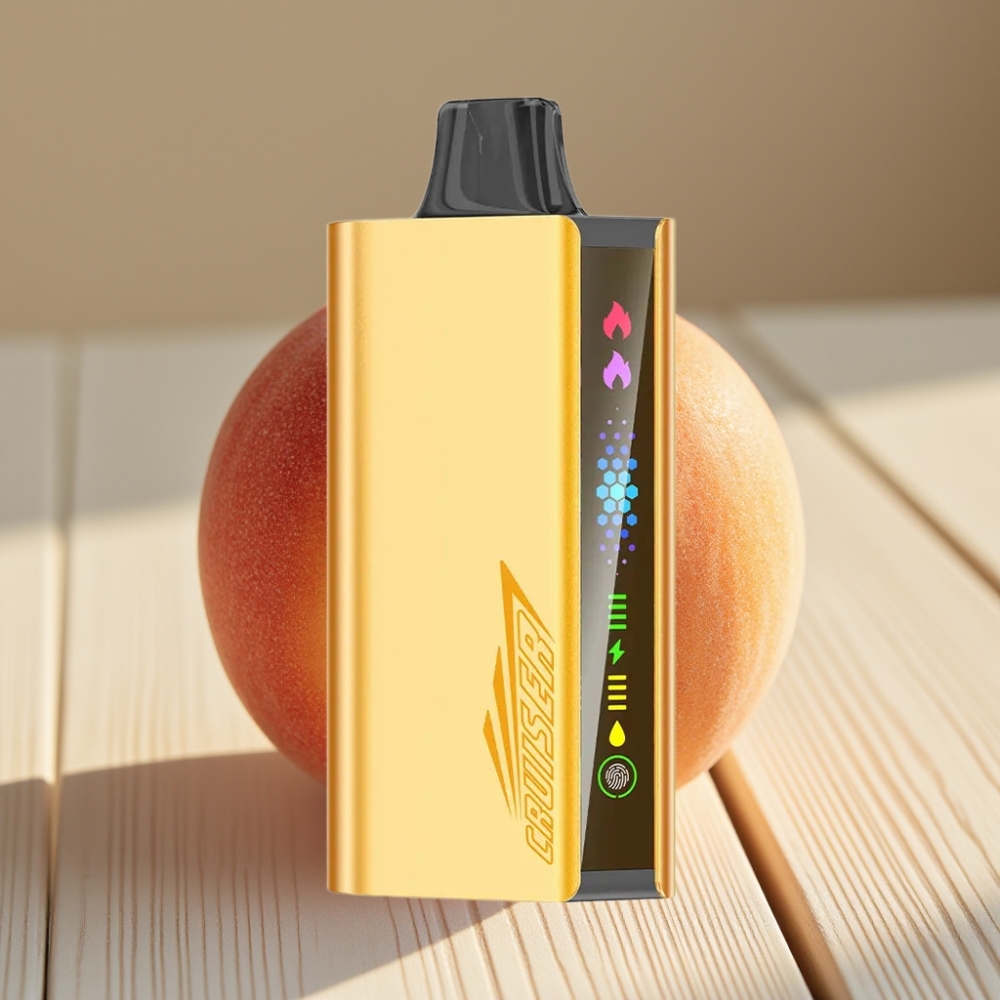 JNR Cruiser 12000 Puffs No-Charge Disposable Vape Ροδάκινο Πάγο