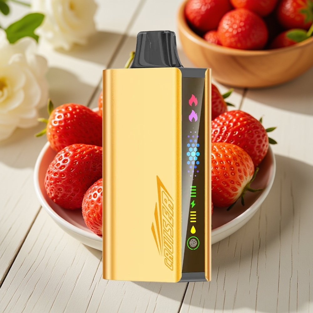 JNR Cruiser 12000 Puffs No-Charge Disposable Vape φράουλα Chupa Chups με 25ml E-liquid