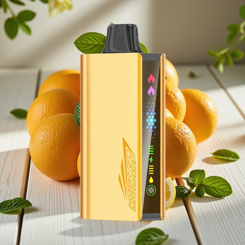 JNR Cruiser 12000 Puffs No-Charge Disposable Vape Κρύο Μέντα (Cool Mint) με 3500 mAh