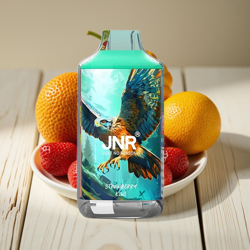 JNR Falcon 16000 Puffs Απορριπτέος Ατμοποιητής Φράουλα Κίβι 850 mAh