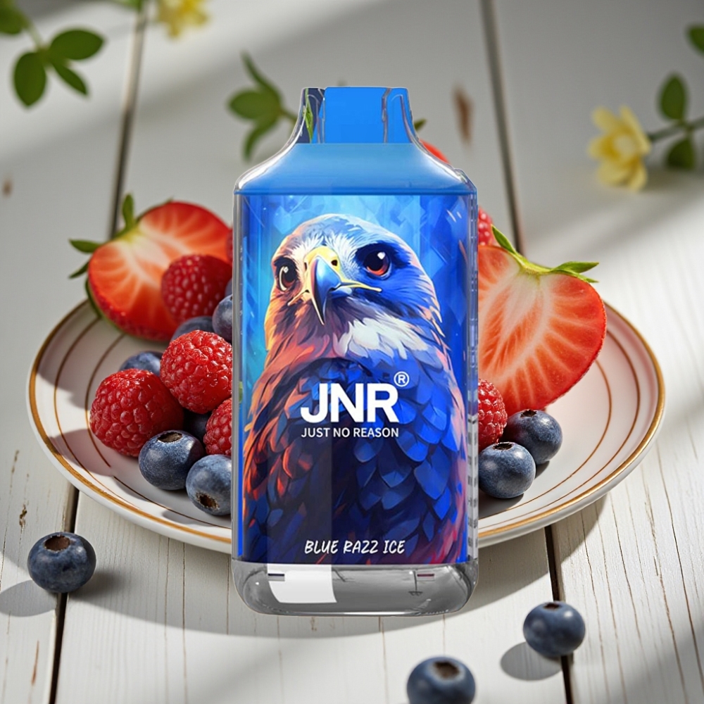 JNR Falcon 16000 Puffs Αδιάβροχος Vape Γαλαζοσαπφιρο Παγωμένο