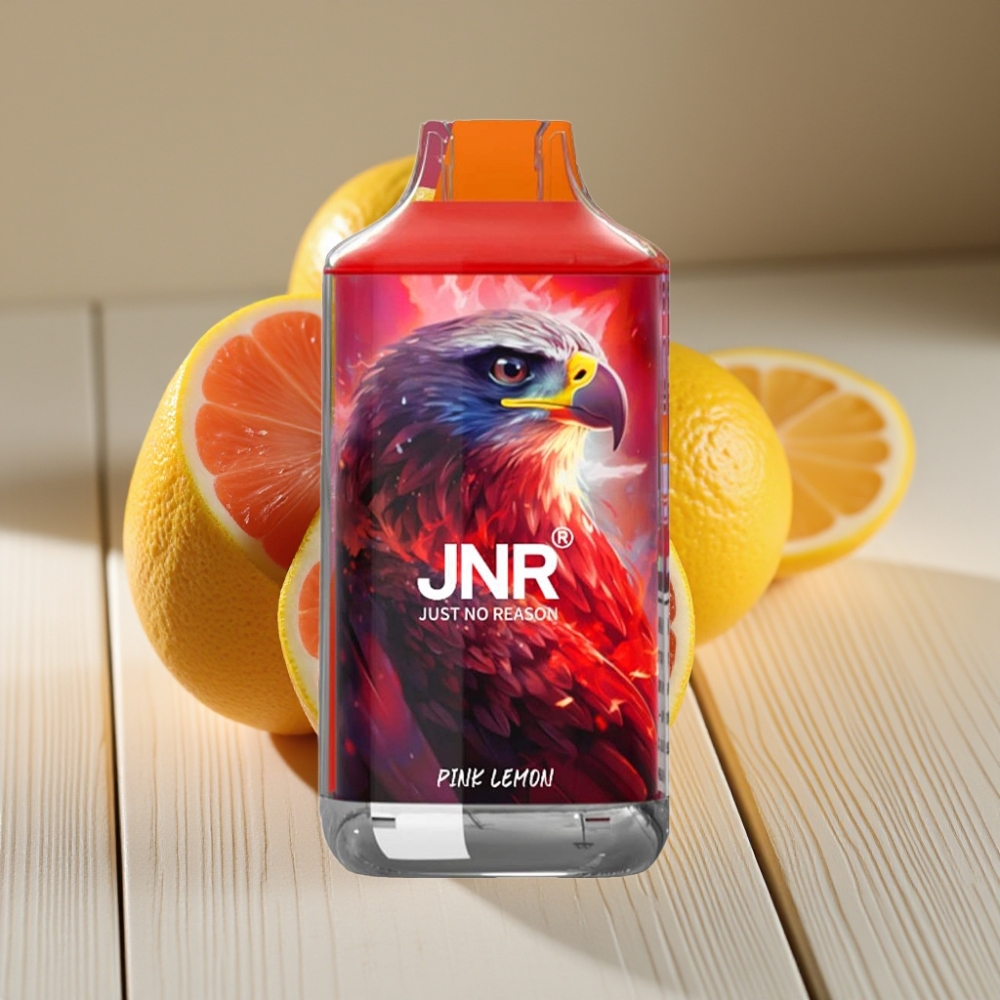 JNR Falcon 16000 Puffs vape distributor Greece Ροζ Λεμονί Disposable Vape & 22ml