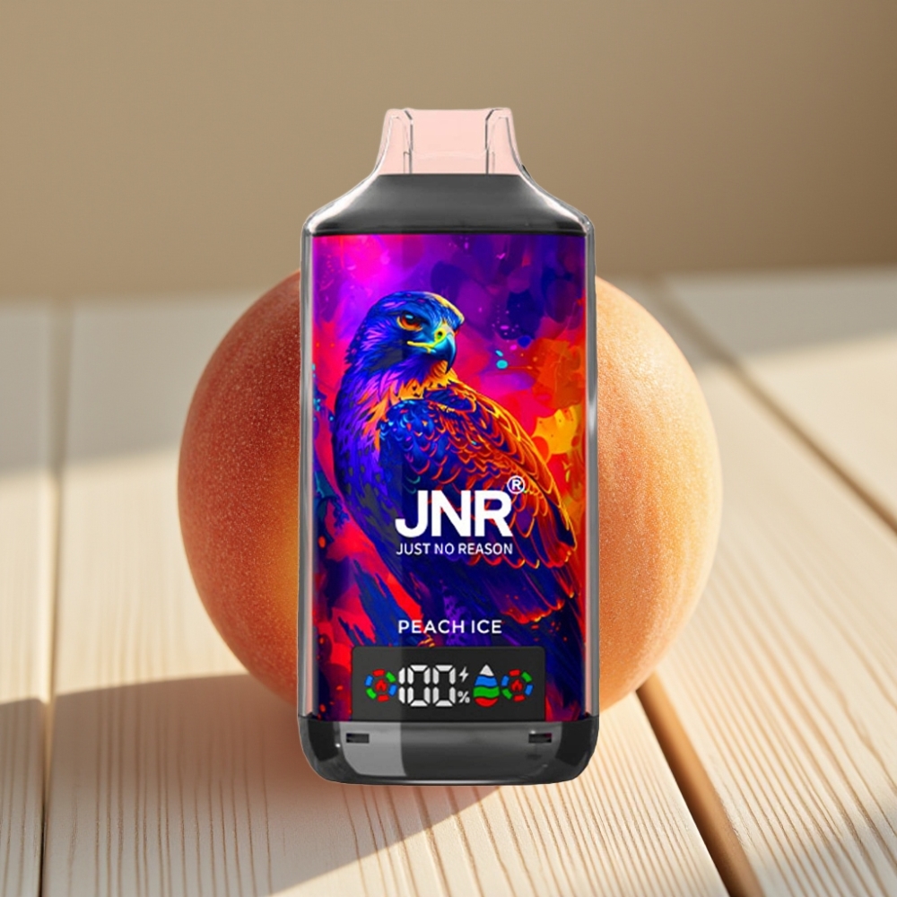 JNR Falcon X 18000 Puffs Διαλειτουργικό Ατμιστικό Ροδάκινο Πάγο