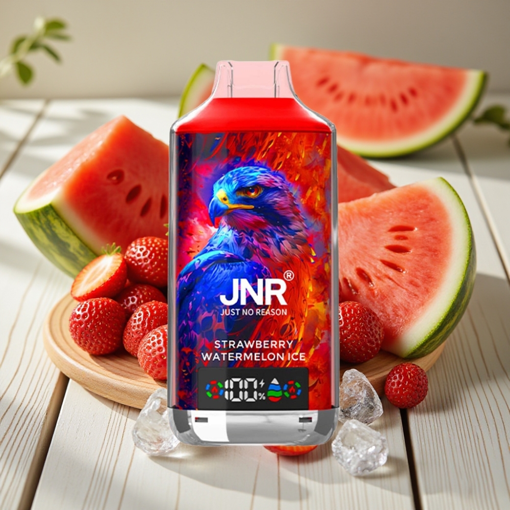 JNR Falcon X 18000 Puffs vape distributor Greece Φράουλα Καρπούζι Πάγο