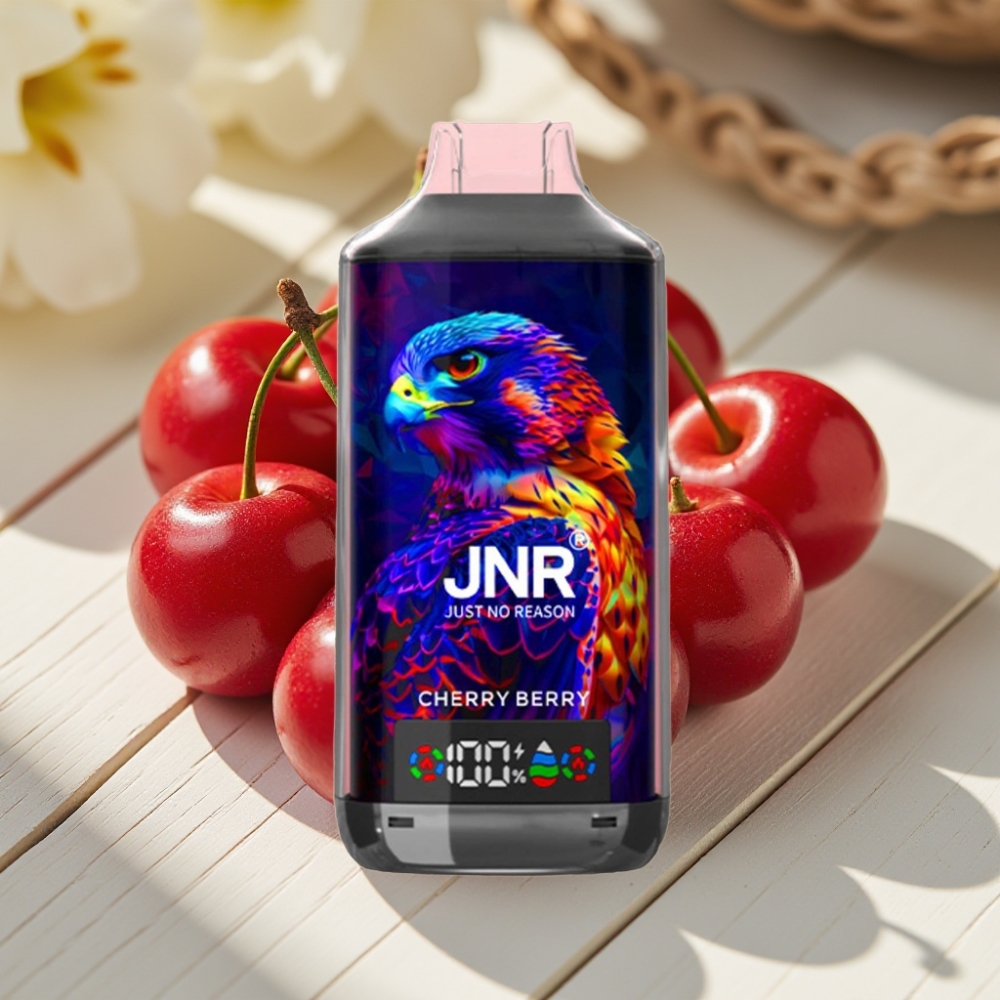JNR Falcon X 18000 Puffs vape distributor Greece Διαλείπων Vape Κεράσι Μούρο 750mAh