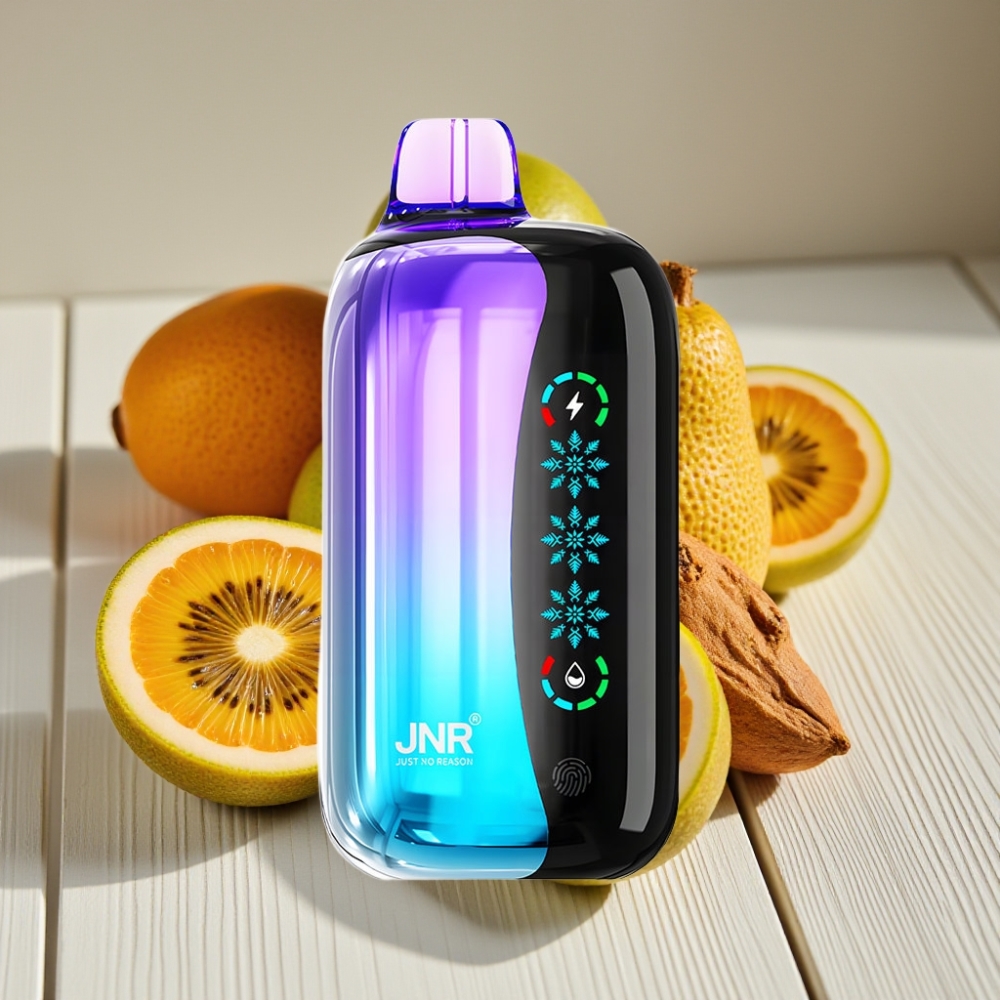 JNR Flex Ice 21000 Puffs Disposable Vape Κίβι Πάσιον Φρούτα Γκουάβα 26ml