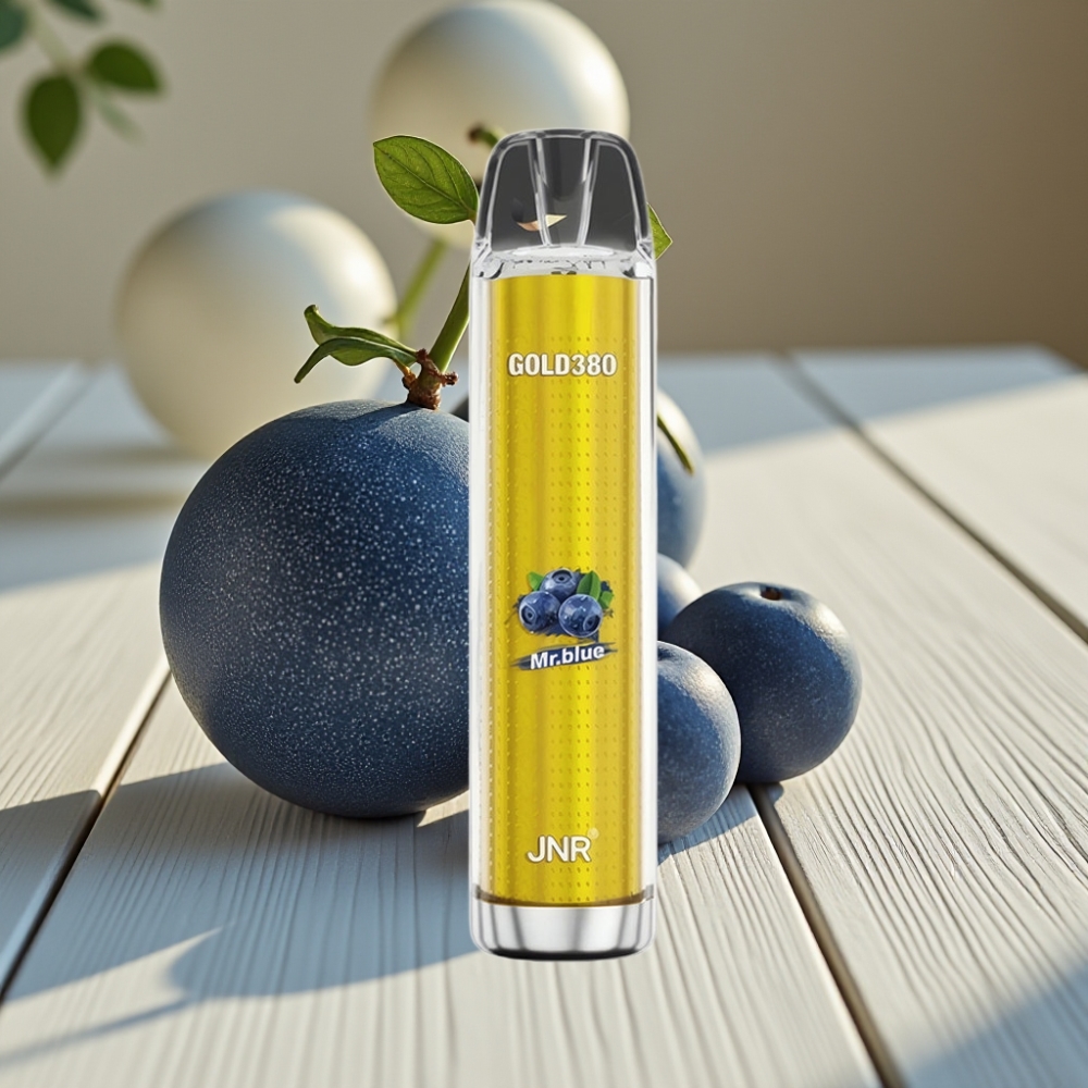JNR Gold380 6000 Puffs vape distributor Greece Disposable Vape Κυανός