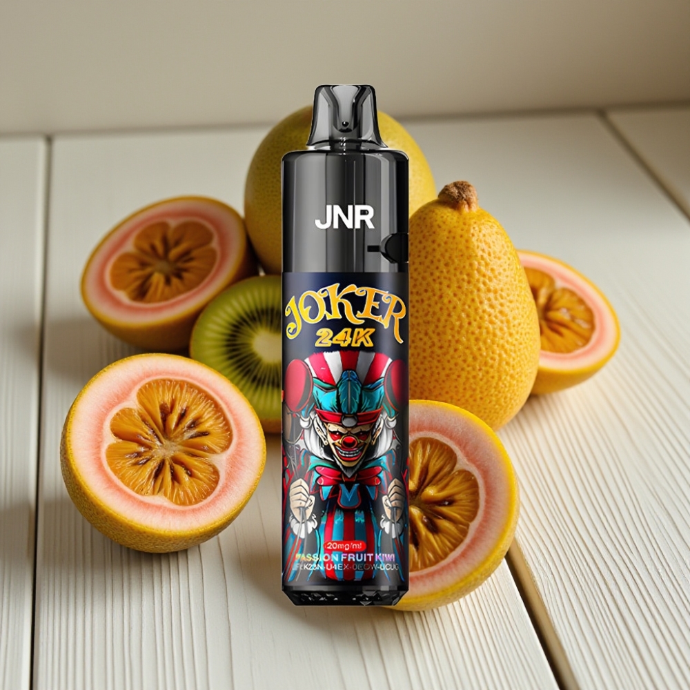 JNR Joker 24K Puffs Disposable Vape Φρούτο του Πάθου Ακτινίδιο 2% νικοτίνη