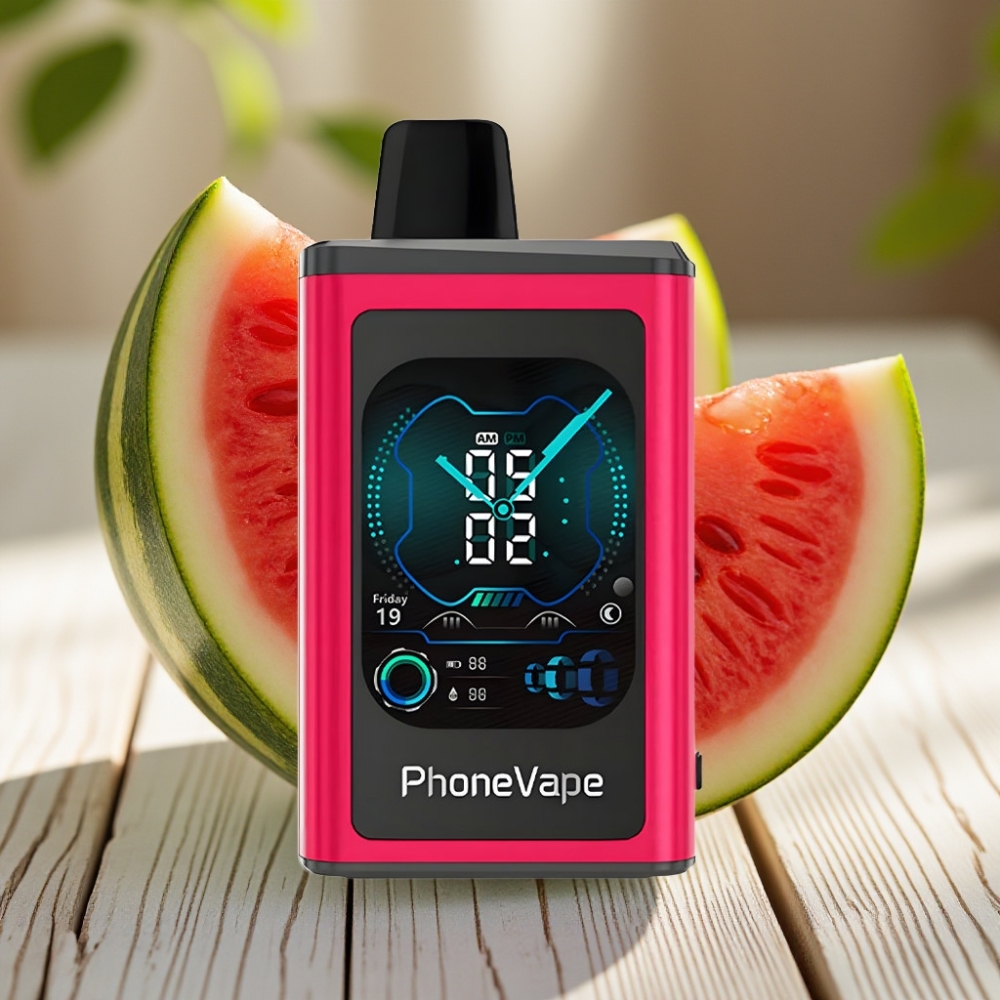 JNR PhoneVape 30000 πuffs Disposable Vape Καρπούζι Πάγος με Turbo Mode