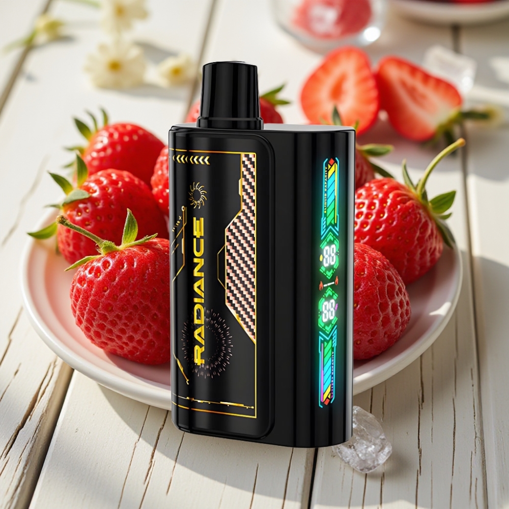 JNR Radiance 31000 Puffs Αναψυκτικό Φραούλας Βατόμουρου Κεράσι