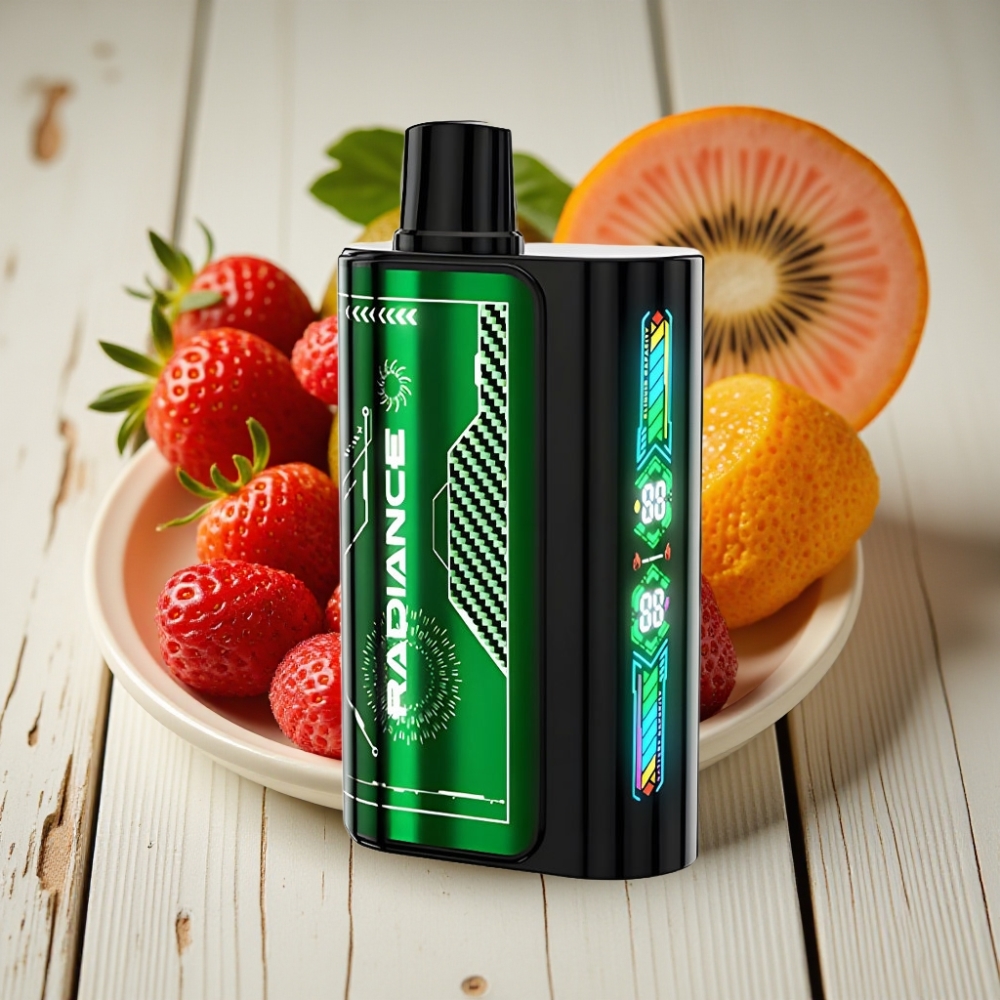 JNR Radiance 31000 Puffs vape distributor Greece Disposable Vape Φράουλα Ακτινίδιο