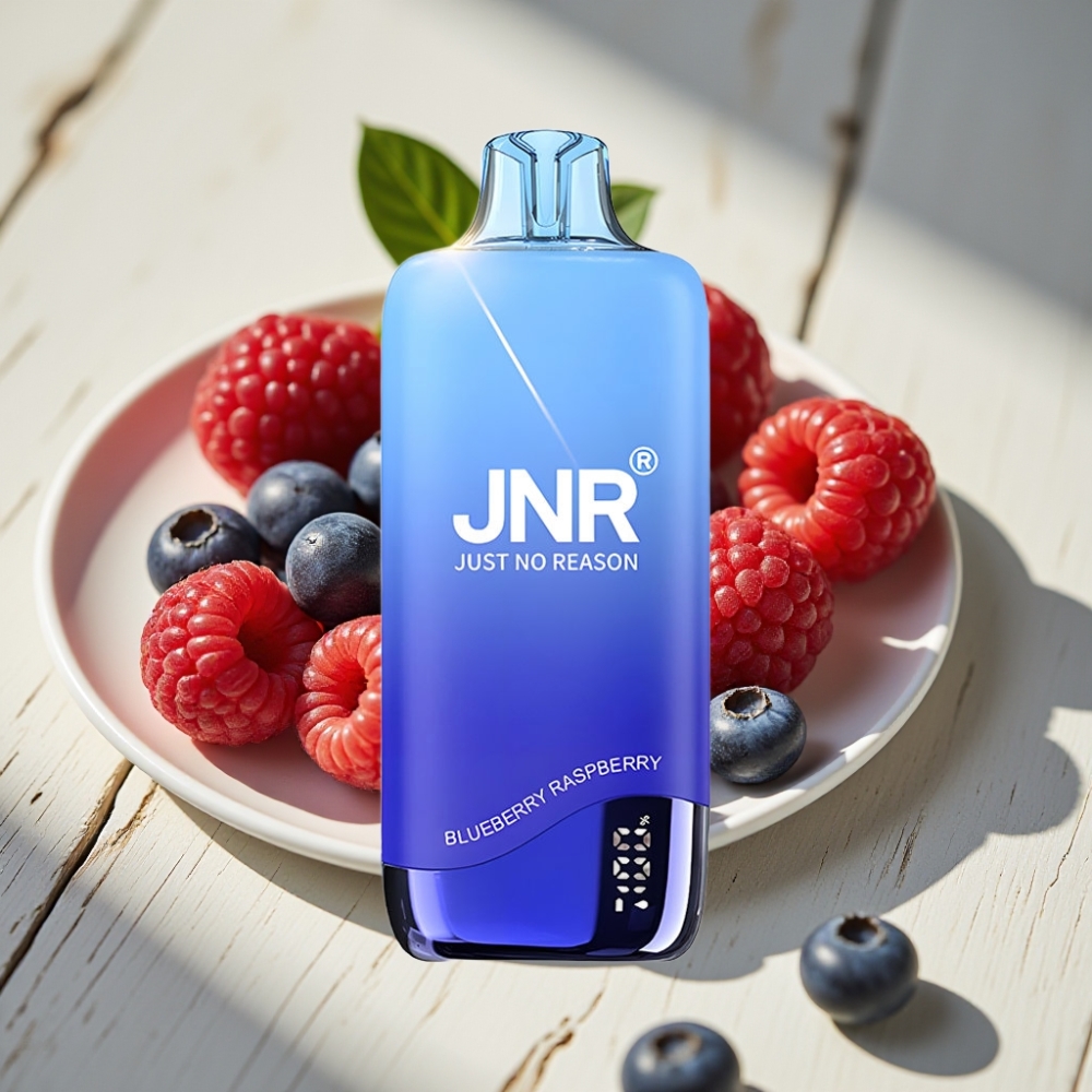 JNR Rainbow 10500 Puffs Disposable Vape Μπλε Βατόμουρο και Βατόμουρο