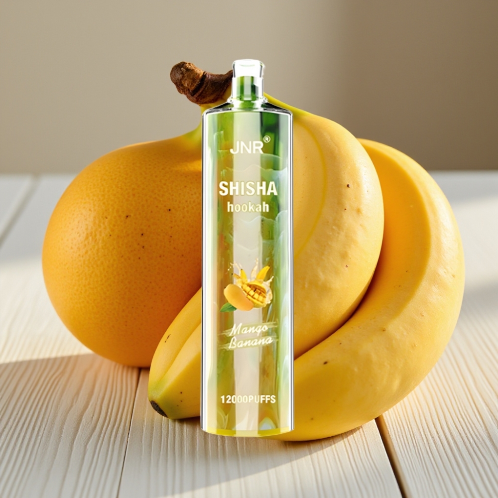 JNR Shisha Hookah 12000 Puffs Αναψυκτικό Μάνγκο Μπανάνα 750mAh