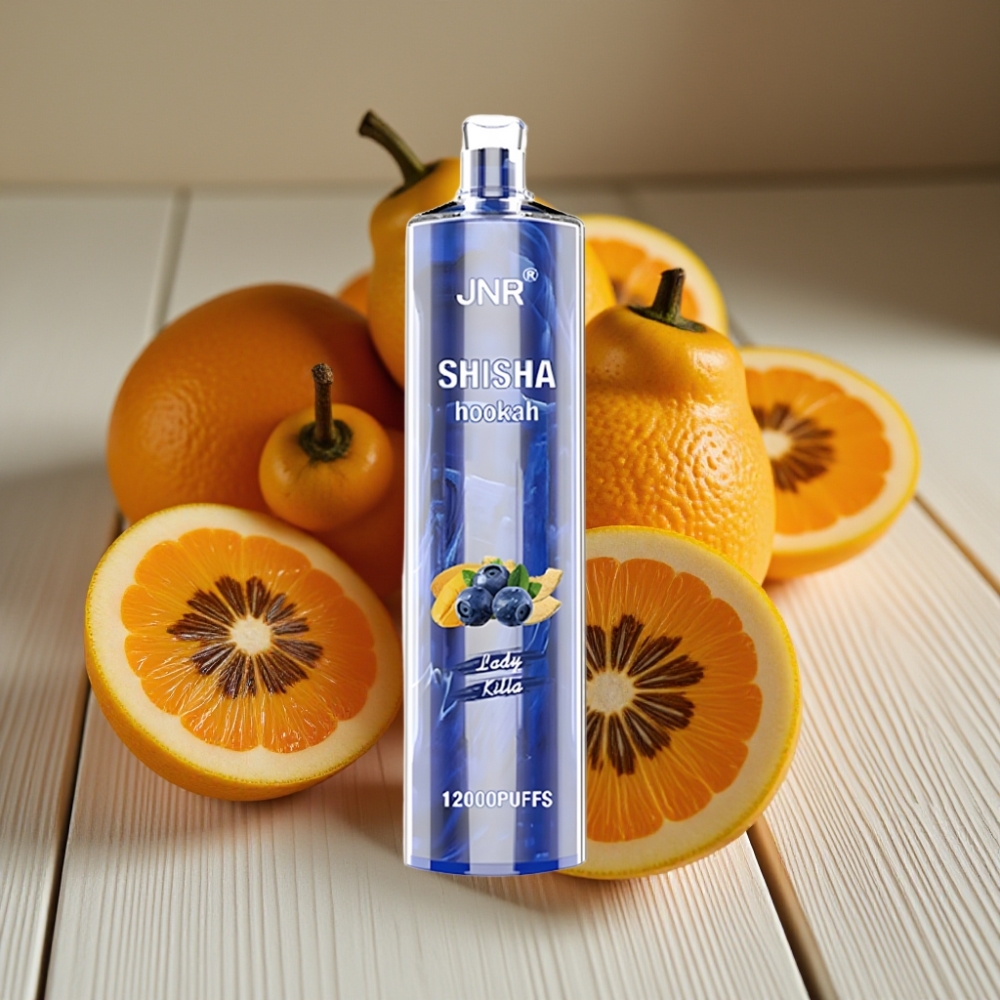 JNR Shisha Hookah 12000 Puffs Απορριπτέο Vape Κυρία Δολοφόνος και 24ml