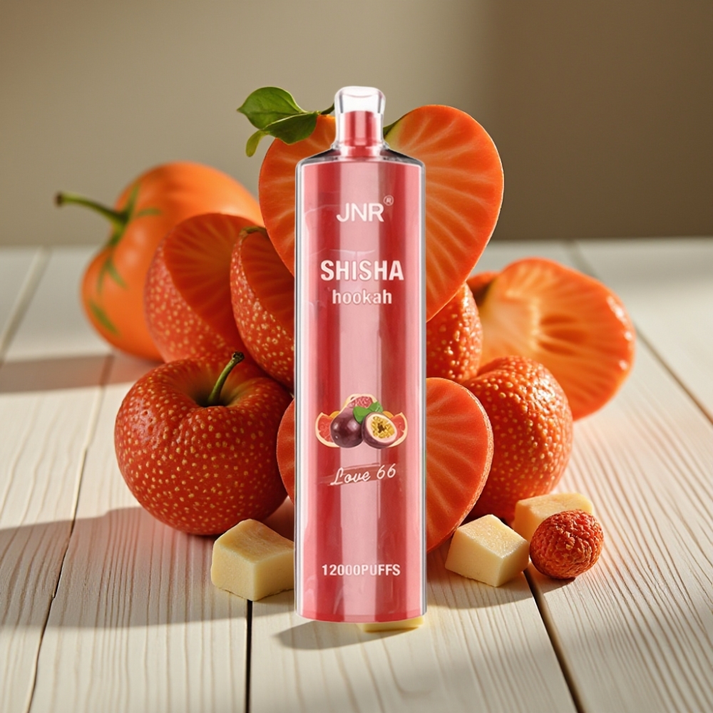 JNR Shisha Hookah 12000 Puffs vape distributor Greece Αγάπη 66 24ml 750mAh