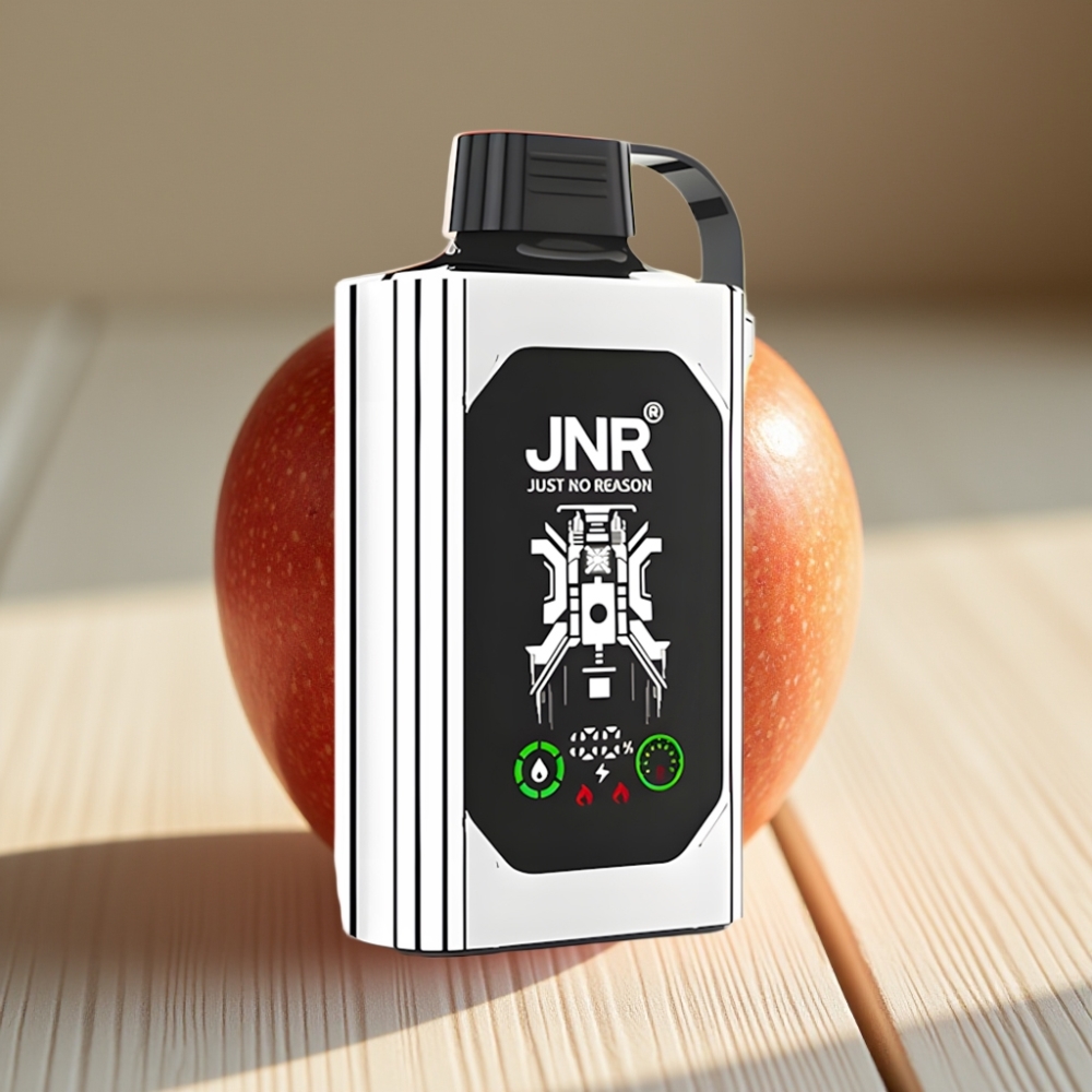 JNR Shisha Hookah Box 20500 Puffs Διπλό Μήλο με HD Display & Type-C