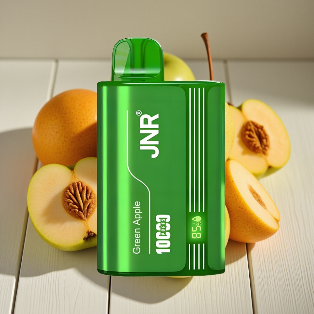 JNR Tank 10000 Puffs Disposable Vape Πράσινο Μήλο Ροδάκινο Αχλάδι