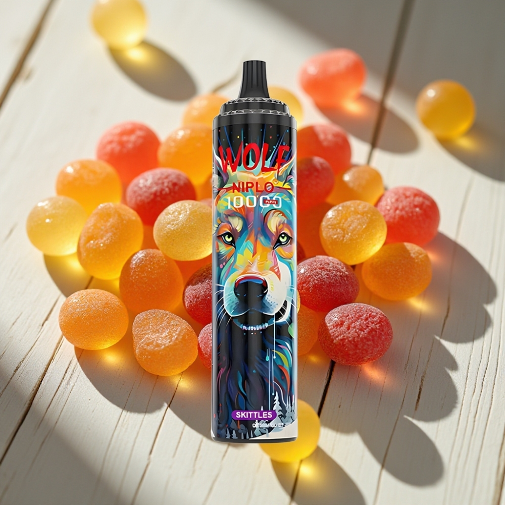 JNR Wolf Niplo 10000 Puffs vape distributor Greece Απορριπτέος Ατμοποιητής Σκιτλ