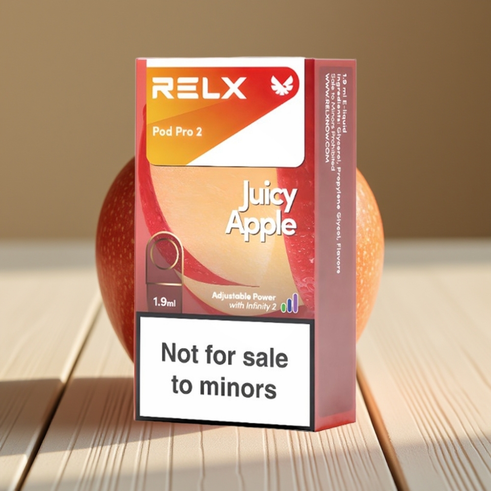 RELX Pod Pro 2 Καρπός Μήλου 0% 1.9ml 600 πνοές