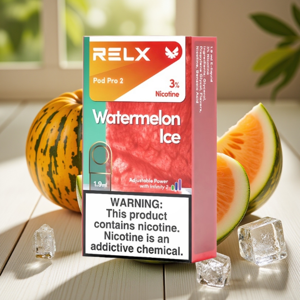 RELX Pod Pro 2 Καρπούζι Πάγος 3% 1.9ml 600 πνοές
