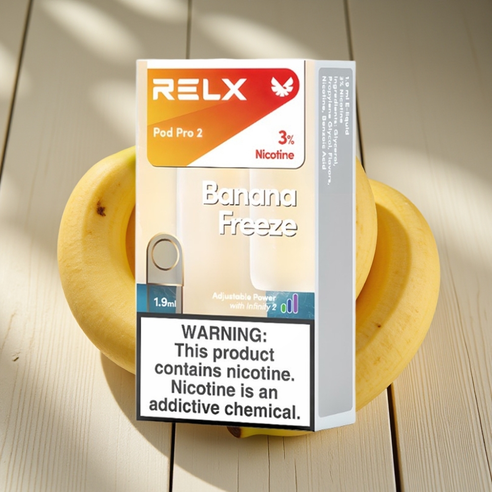 RELX Pod Pro 2 Βανίλλα Παγωτό Νικοτίνη 3% 600 αναρρήξεις 1.9ml