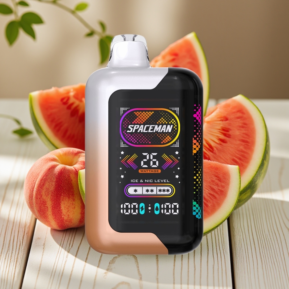 SMOK SPACEMAN SP40000 Διαστημικό Ακτινόχρους Διακοπτόμενο με Χυμώδη Ροδάκινο Καρπούζι