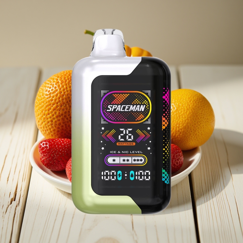 SMOK SPACEMAN SP40000 Αχλαδοφράουλα Εκπομπή και SP40000 Μηδέν Νικοτίνη Εκπομπή