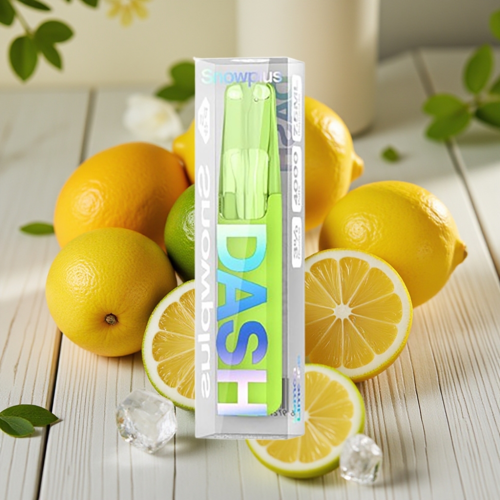 Snowplus Dash 4000 Puffs Disposable Device Λεμονι-Λαϊμ Πάγος με Κεραμικό Ατομοποιητή