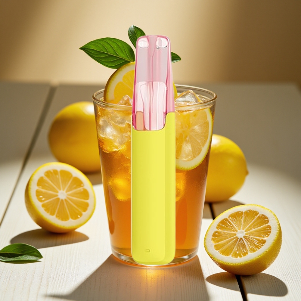 Snowplus Dash 4000 Puffs Disposable Device Λεμονάτο Παγωμένο Τσάι με Κεραμικό Ατομίζερ