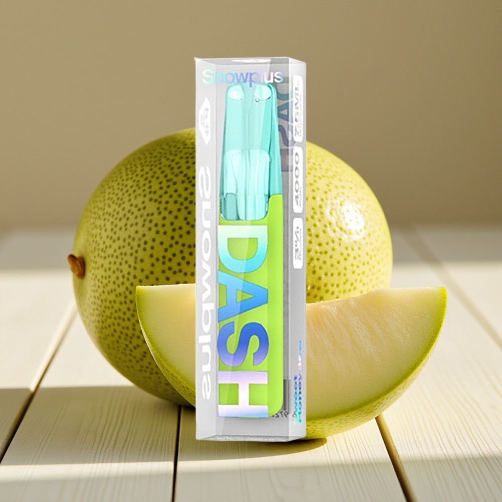 Snowplus Dash 4000 Puffs Disposable Device Γλυκό Πεπόνι με Κεραμικό Ατομιστή