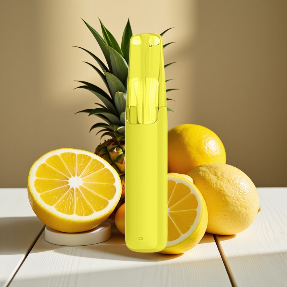 Snowplus Dash 4000 Puffs Disposable Device Λεμονό-Ανανάς με Κεραμικό Ατομίζερ