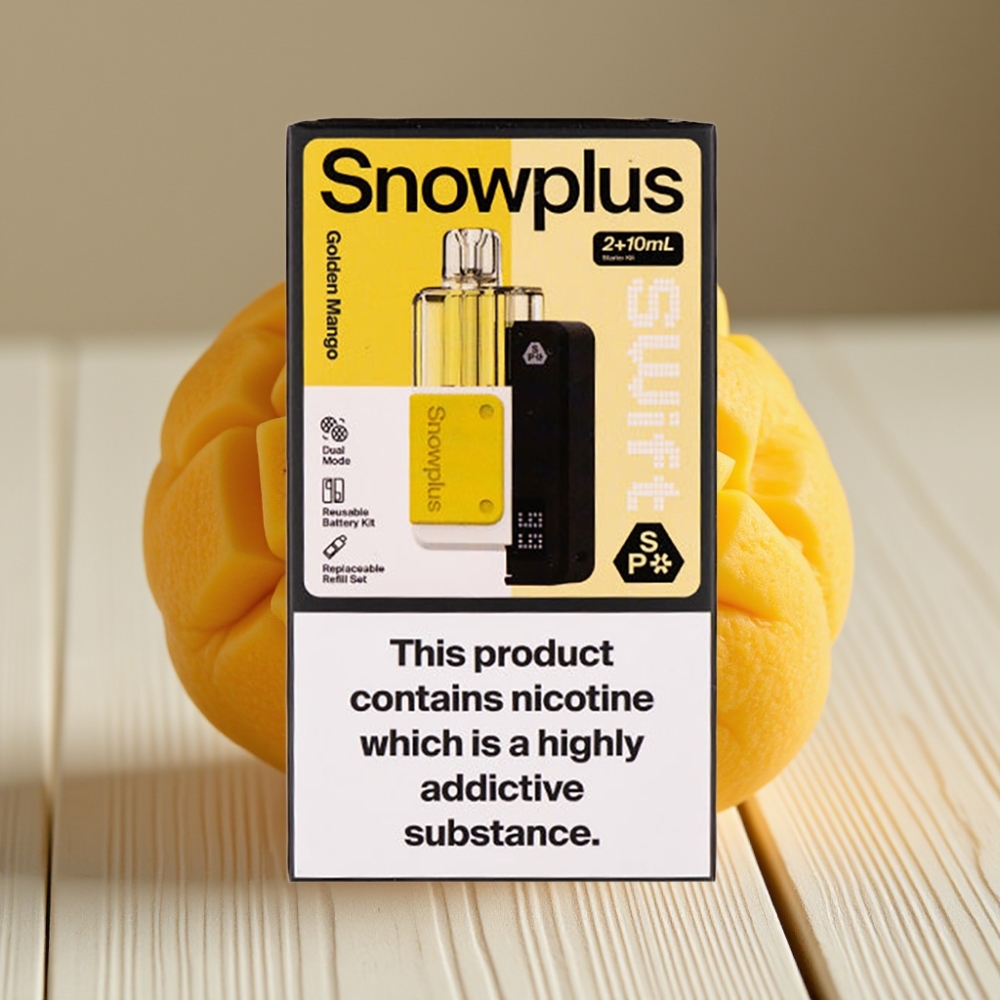 Snowplus Swift 5000 Puffs Prefilled Pod Kit Χρυσό Μάνγκο 1000 mAh