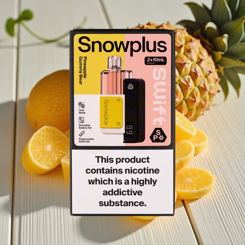 Snowplus Swift 5000 Puffs Prefilled Pod Kit Ανάλαφρο Χρυσό Αχλάδι
