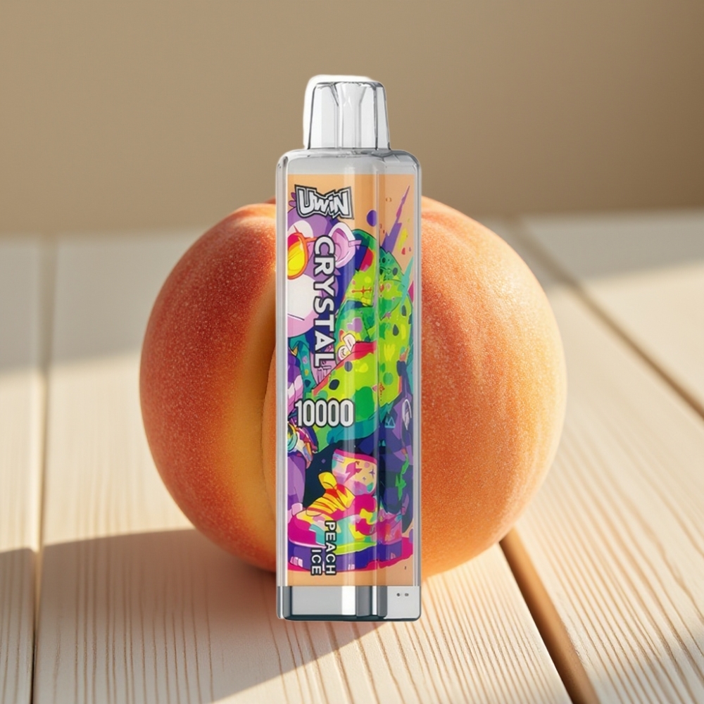 Uwin Crystal 10000 Puffs vape distributor Greece Απορριπτέο Vape Ρόδα-Παγωτό