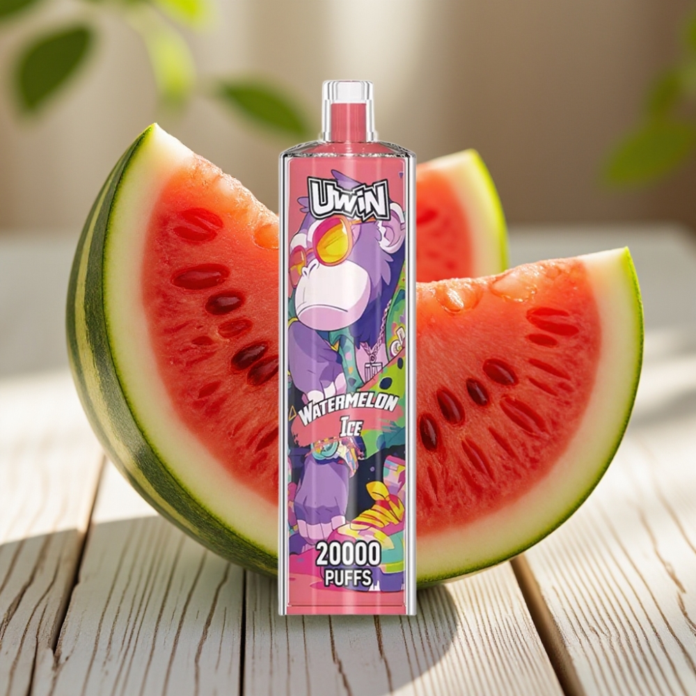 Uwin Shisha Hookah Crystal 20000 Puffs vape distributor Greece Καρπούζι Πάγος