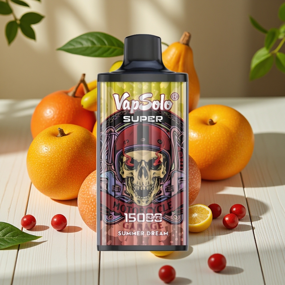 Vapsolo Super 15000 Puffs vape distributor Greece Καλοκαιρινό Όνειρο 40ml