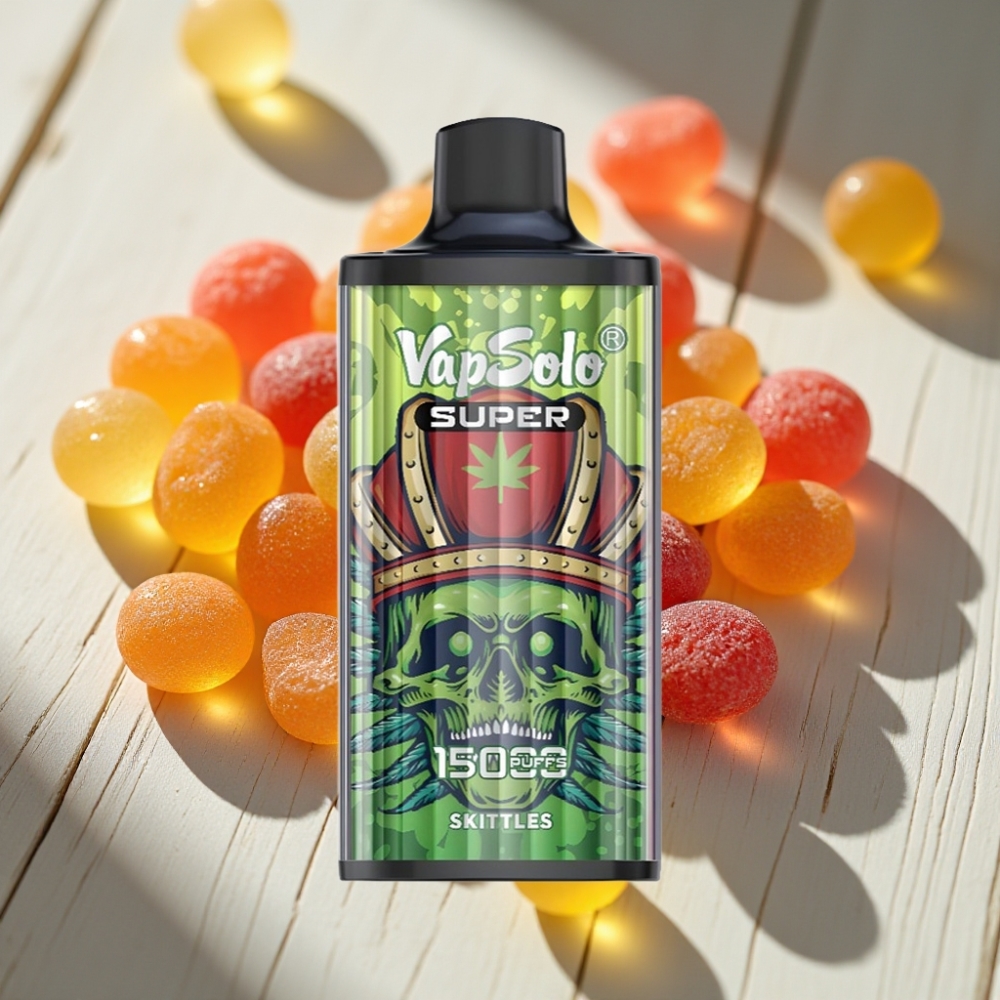 Vapsolo Super 15000 Puffs vape distributor Greece Απορριπτέο Vape Σκιτλς 850mAh